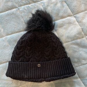 Black beanie